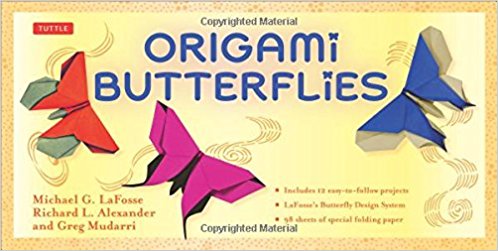 Origami Butterflies : page 20.