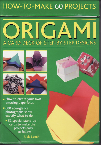How-To-Make 60 Projects ORIGAMI A Card Deck of Step-by-Step Designs