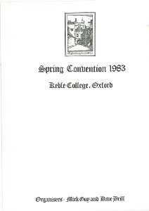 BOS Convention 1983 Spring