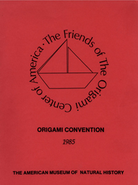 FOCA Origami Convention 1985 : page 0.