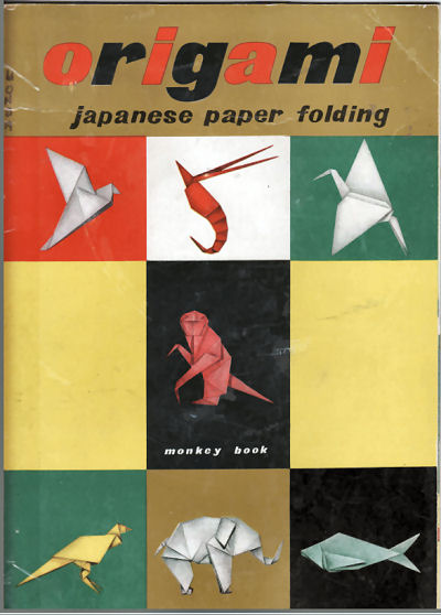 Origami, Japanese Paper  Folding, Monkey Book