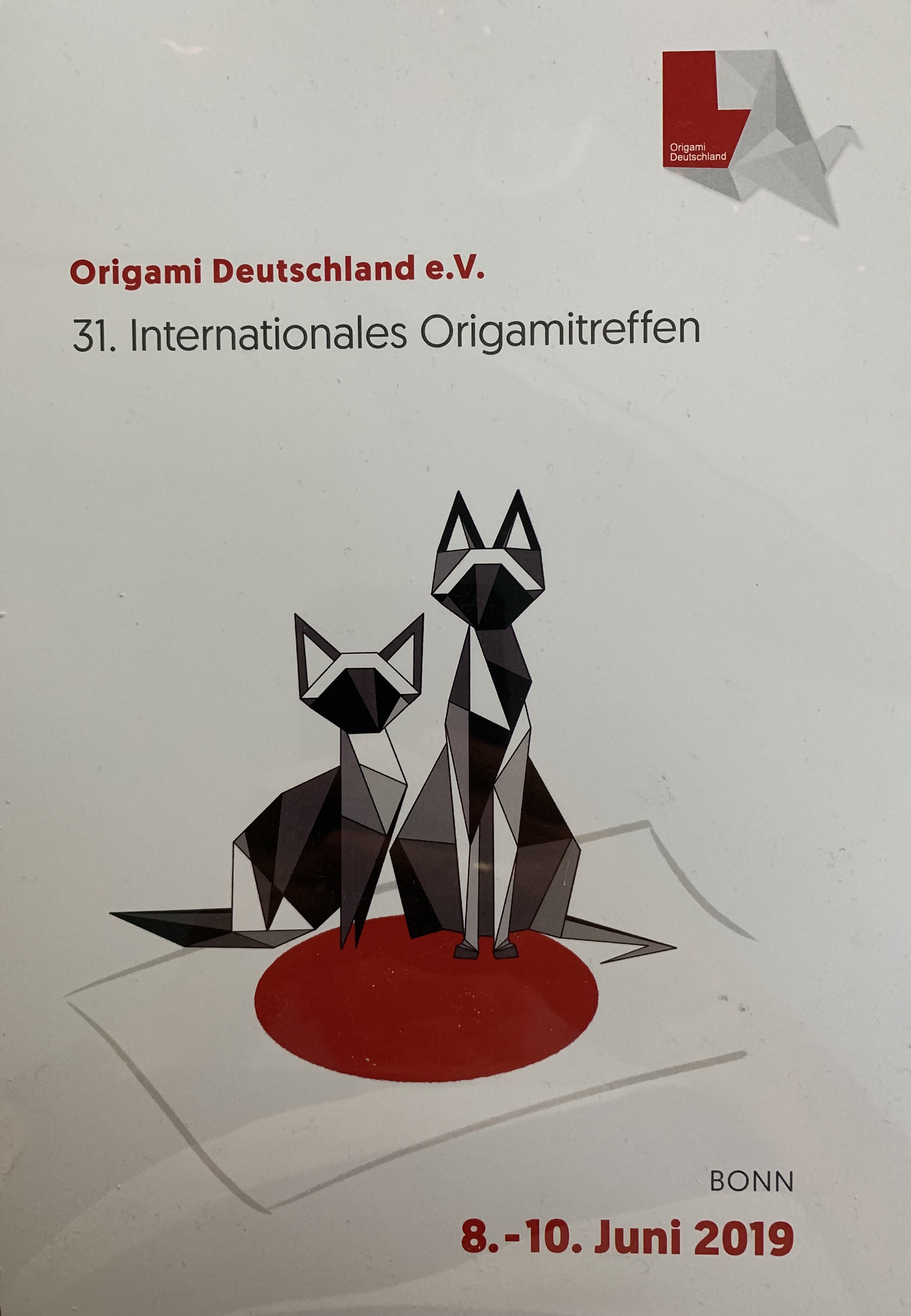 31. Internationales Origamitreffen Origami Deutschland e.V.