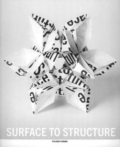 SURFACE TO STRUCTURE - folded forms
