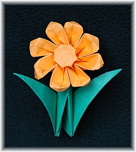 Octagonal flower