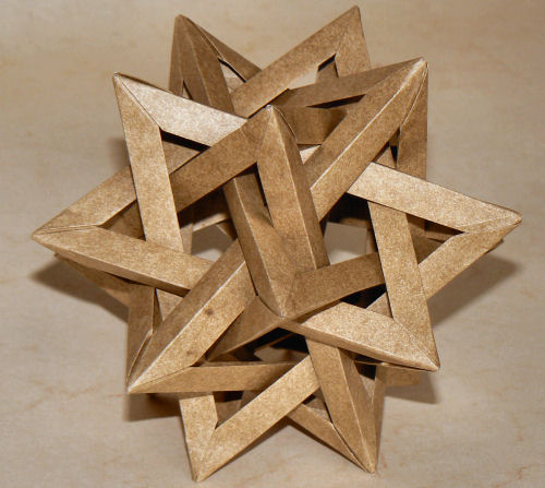 5 Intersecting Tetrahedra