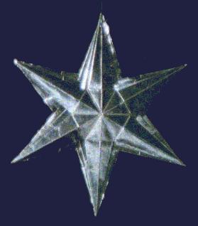 Six-Pointed Pleated Star