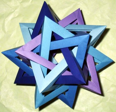 Five Intersecting Tetrahedra (FIT)