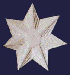 Seven-Pointed Pleated Star