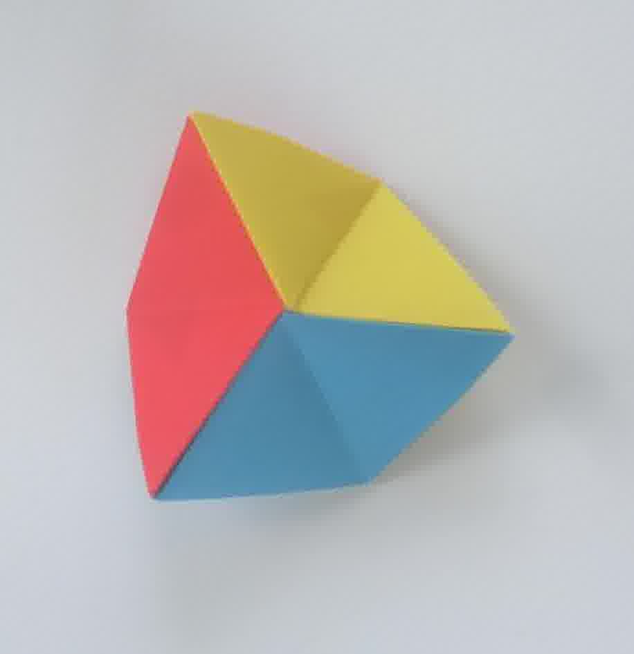 3-piece Trihexaflexagon