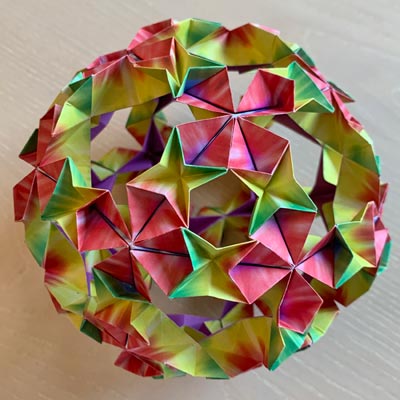 Flower Ball Module Rhombicuboctahedron