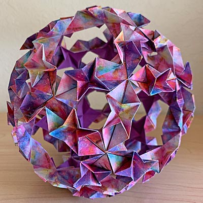 Flower Ball Module Icosidodecahedron
