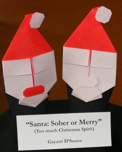 Santa:Sober or Merry
