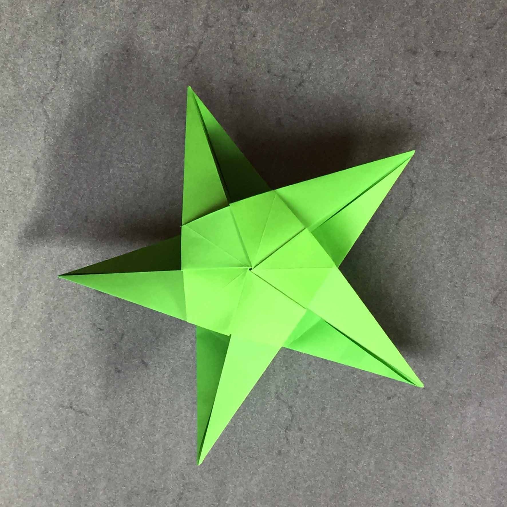 Five Pointed 3D Star